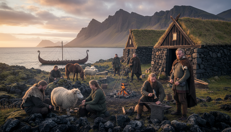 İzlanda’nın İlk Yerleşimcileri: Vikinglerin İzleri ve Kültürel Mirası
